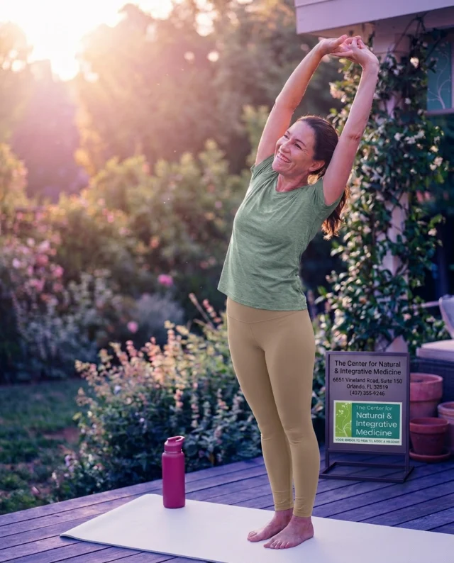 Motivation lagging? 👟 Make movement a non-negotiable part of your daily routine! 🤸‍♀️ Whether it's a morning walk, an afternoon stretch, or an evening dance party, consistency is key to unlocking better health and energy. Small steps lead to significant improvements in your overall well-being. How do you incorporate movement into your day? Share below!

#drkalidas #integrativemedicine #functionalmedicine #orlandofl #holistichealth #florida #wellnesscare #movementismedicine #dailyroutine #healthylifestyle #getmoving